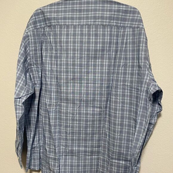 Nautica Classic Fit Bottom Up Long Sleeve Shirt Blue Men’s Size 17, 32/3… - Picture 2 of 12